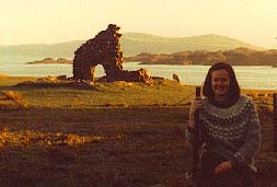 Annie on the Island of Iona