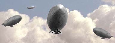 Airship pictures from 1950's.