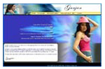 Web Design for International Pop Star Gunjan