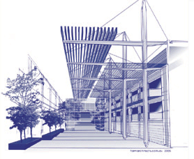 FORM architects - School Courtyard