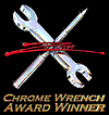Zombies Chrome Wrench Award