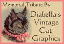 Memorial plaque by Diabella's Vintage Cat Graphics