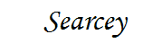 Searcey