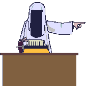 egyptian woman typing  animation