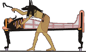 anubis mummy  animation