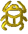 gold scarab  animation