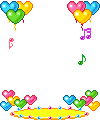 floating hearts heart   animation