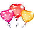 balloon hearts  animation