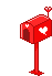 post box heart  animation
