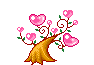 tree of hearts   animation