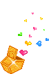 box of hearts   animation