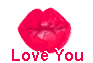 love you kiss   animation