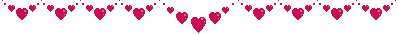  row of hearts  animation