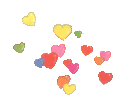  spinning hearts  animation