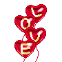  love hearts  animation