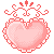 pink heart  animation