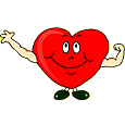  waving heart  animation