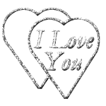 i love you hearts   animation