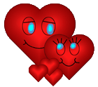  smiling hearts animation