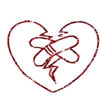 broken heart  animation