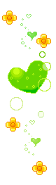 green  hearts  animation