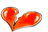broken  heart and arrows animation