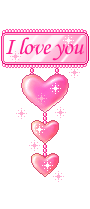 i love you hearts  animation