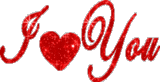 I love you heart animation