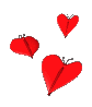  butterfly hearts  animation