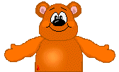 teddy with a red heart  animation