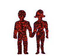 kiss into hearts animation