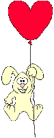 bunny and  heart animation