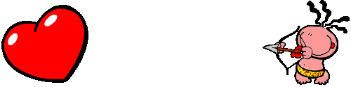 arrow and  heart animation
