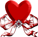  heart and ribbon animation