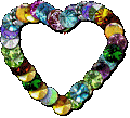 sequinned heart  animation