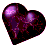 purple heart  animation
