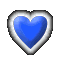 blue heart animation