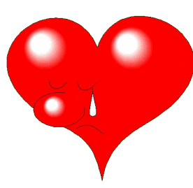  funny face heart and arrow  animation