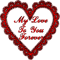  love forever lace heart  animation