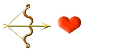 arrow and  heart animation