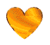 gold heart animation