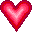 pulsing  heart animation
