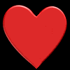  heart with a cross animation