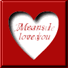 roses are red heart photo frame   animation