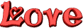 spinning love and heart  animation