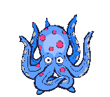 octopus and hearts animation