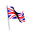 uk flag animation