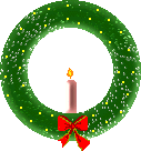  christmas wreath animation