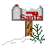 snowy post box  animation