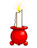  christmas candle animation